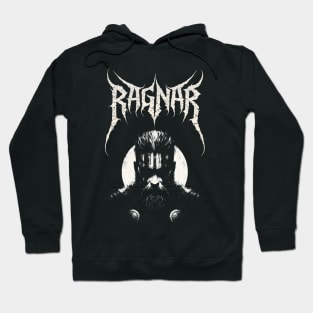 Ragnar Lodbrok Black Metal Aesthetic Hoodie